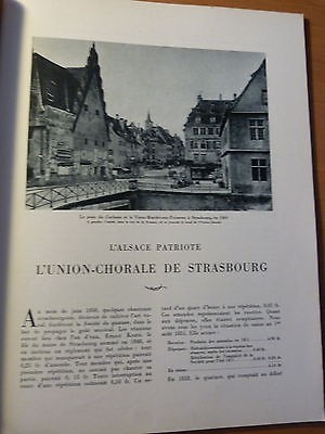 LA VIE EN ALSACE-Union-Chorale Strasbourg-Frédéric-Rodolphe Salzmann-1932