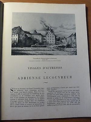 LA VIE EN ALSACE-Adrienne Lecouvreur-Affiches d'Alsace-La ferme Vosgienne-1931