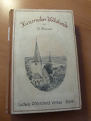 Allemagne-Folklore-Hunsrück-Hunsrücker Volkskunde-Walter Diener-1925