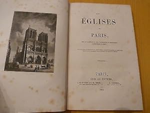 Architecture-Art religieux-Les églises de Paris-20 gravures sur acier-1843