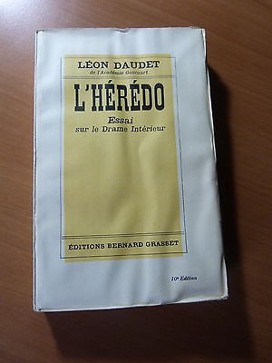 L'Hérédo. Essai sur le Drame intérieur-Léon Daudet-1935