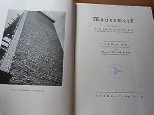 Mauerwerk-Architecture-Ponts-Chefs d'oeuvre de maçonnerie-Brücken-1937