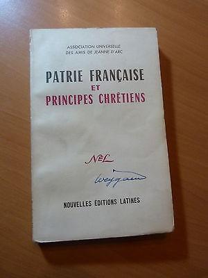 Patrie française et principes chrétiens-1956