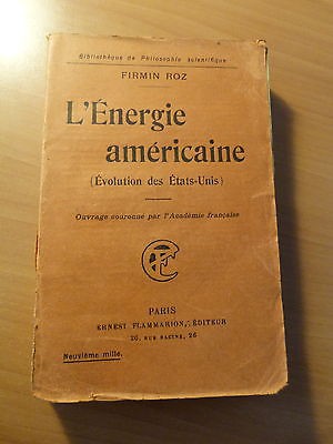L'énergie américaine ( Evolution des Etats-Unis )-1918-Economie
