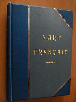 L'art français-A. Proust-Architecture-Médailles-Estampes-Eaux-fortes-Sculpture