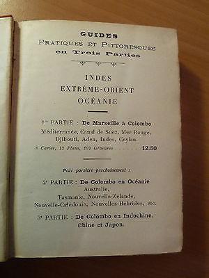 Guides pratiques-Indes-Marseille-Ceylan-Djibouti-Suez-Port-Saïd-Bombay-Aden-1910