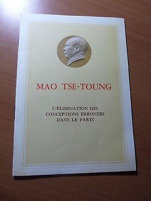 L'élimination des conceptions erronées dans le parti-Chine-Mao Tse-Toung-1967