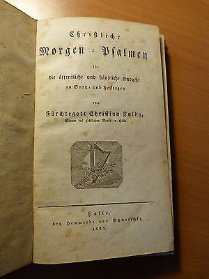 Christliche Morgen Psalmen für die öffentliche und häusliche Andacht-Chr. Fulda