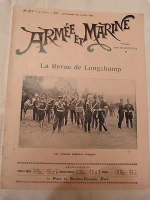 Armée et Marine-La revue de Longchamp-1901