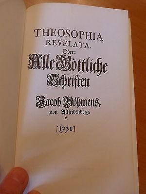 Jacob Böhme. Sämtliche Schriften-Théosophie-Esotérisme-Philosophie ésotérique