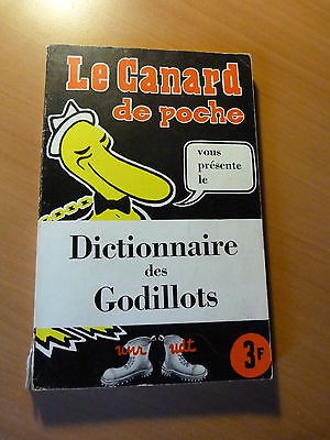 Canard de poche-Dictionnaire des Godillots-Canard enchainé-Caricature politique