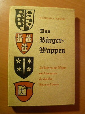 Das Bürger-Wappen-Blasons des habitants et paysans-Emblèmes de métiers