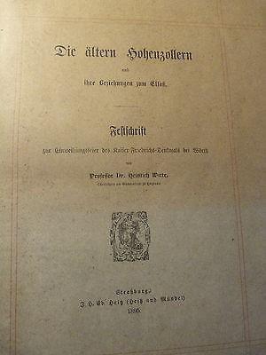 Die ältern Hohenzollern und ihre beziehung zum Elsass-Alsace-Woerth-Généalogie