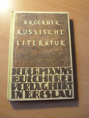 Russische Literatur-Alexander Brückner-Littérature russe-Russie-1922