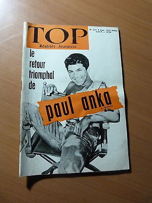 TOP-Réalités.Jeunesse-Paul Anka-Alep-Craig Breedlove-Tour de contrôle d'Orly.