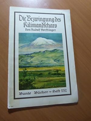 Die Bezwingung des Kilimandscharo. Afrique.Kilimandjaro