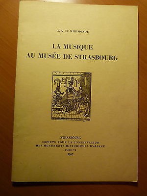 A.P. de Mirimonde-La musique au musée de Strasbourg-1962-Alsace