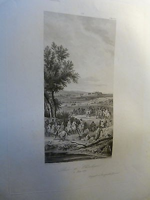 Prise de Charleroi ( 2 juin 1667 ) Belgique-Planche gravée