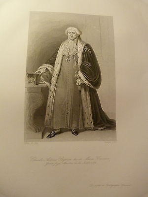 Claude-Antoine Regnier, duc de Massa-Carrara. Grand juge. Ministre de la justice