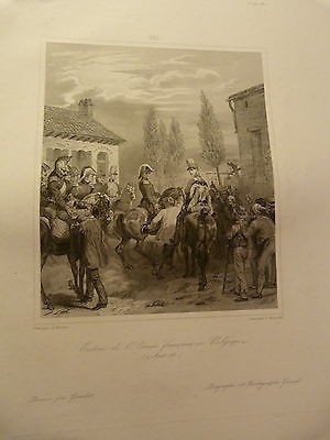 Entrée de l'Armée française en Belgique ( 9 Août 1831 )