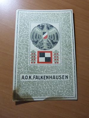 CPA. AOK. Falkenhausen. Guerre 14-18. WW I