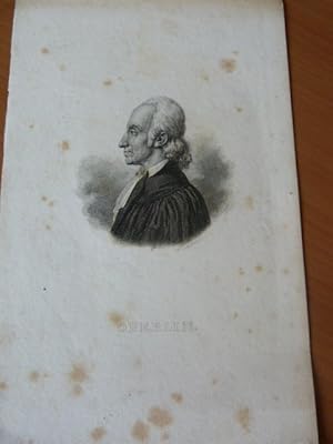 Portrait d'Oberlin. Ban de la Roche. Fouday. Vallée de la Bruche. Alsace