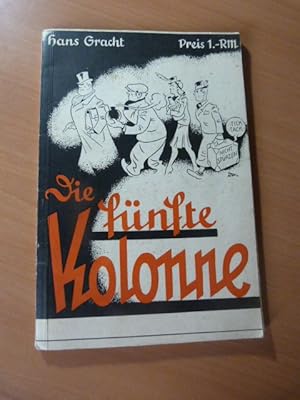 Gracht Hans. "Die fünfte Kolonne" 1941