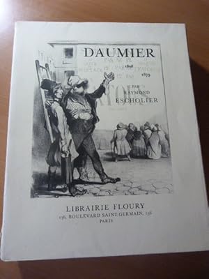 Escholier Raymond. Daumier 1808-1879. Caricature. 1930