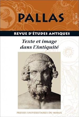 Pallas n° 93 : Texte et image dans l'Antiquité