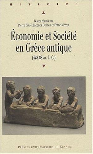 Economie et société en Grèce antique (478-88 av. J.-C.)