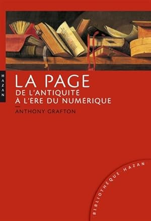 La page de l'Antiquité à l'ère du numérique : histoire, usages, esthétiques