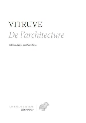 De l'architecture