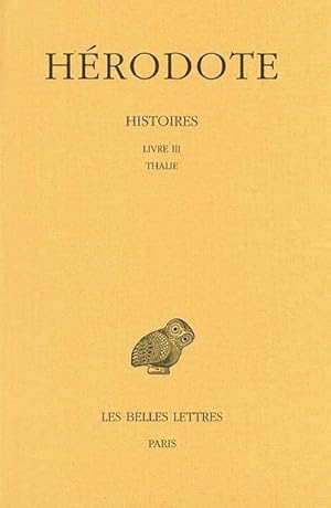 Histoires. Tome III. Livre III. Thalie