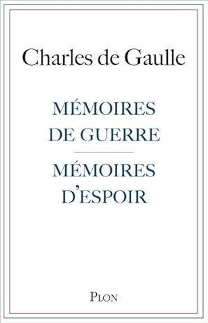 Mémoires de guerre et Mémoires d'espoir