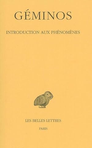 Introduction aux phénomènes