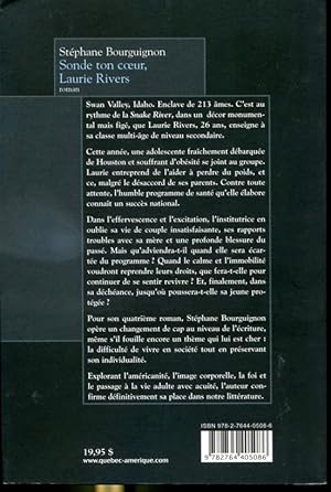 Sonde ton cœur, Laurie Rivers (Littérature dAmérique) (French Edition)
