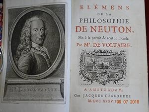 Elémens (Eléments) de la Philosophie de Neuton (Newton), Mis à la portée de tout le monde.