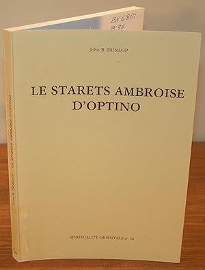 LE STARETS AMBROISE D'OPTINO