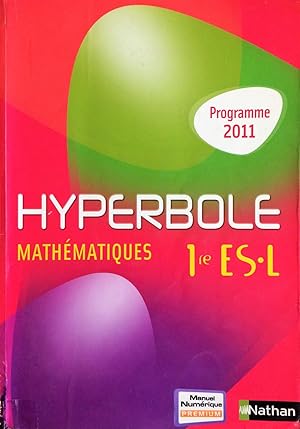 Hyperbole Mathématiques 1ère ES/L