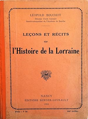 Leçons et récits sur l'Histoire de la Lorraine