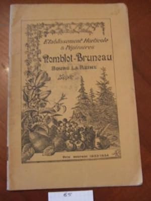 Pépinières Romblot-Bruneau 1933-34