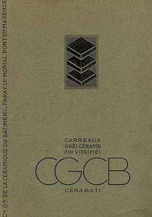 Catalogue De La Compagnie Générale De La Céramique Du Batiment Album 37