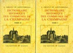 Dictionnaire historique des communes de la Champagne