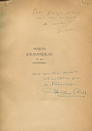 Marcel Jouhandeau et ses personnages.