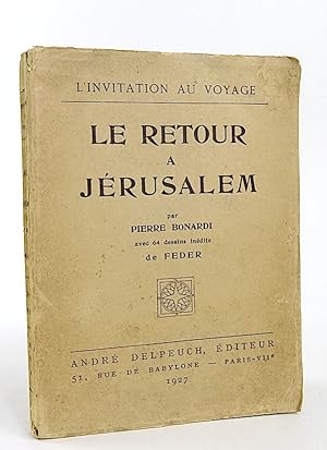 Le retour a Jérusalem.