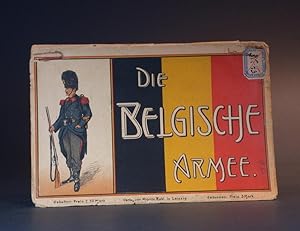 Die Belgische Armee in ihrer gegenwärtigen uniformierung. Mit 12 Tafeln Abbildungen in lithograph...
