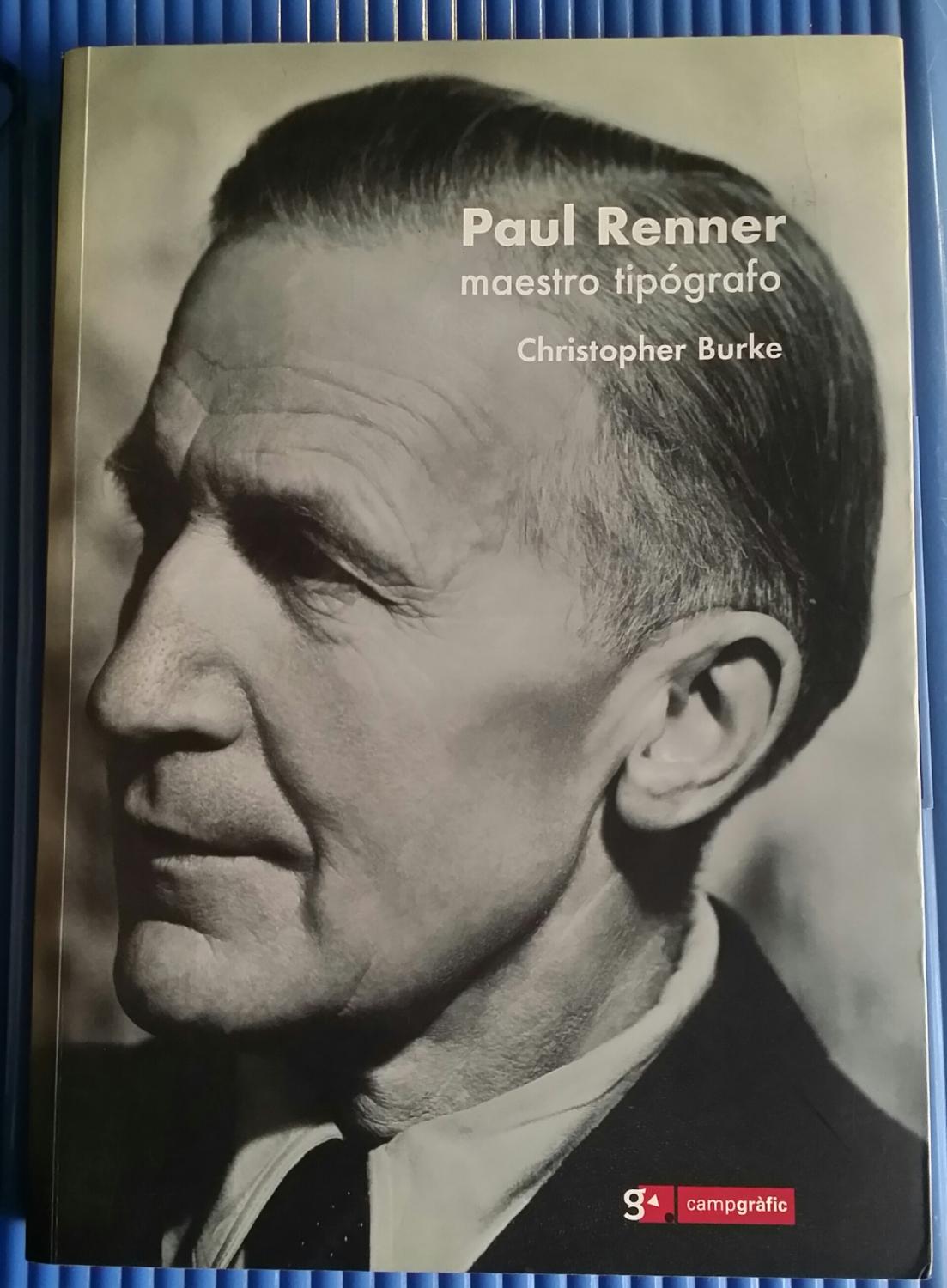 Paul Renner maestro tipografico - Christopher burke