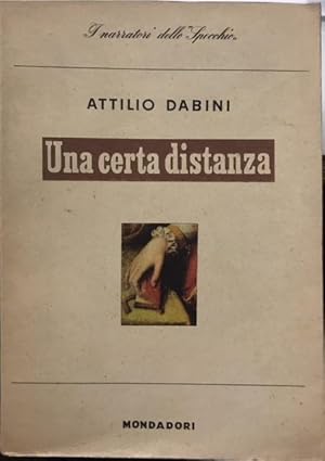 UNA CERTA DISTANZA-RACCONTI.,