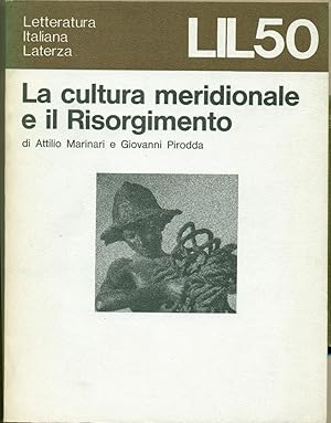 LA CULTURA MERIDIONALE E IL RISORGIMENTO.,