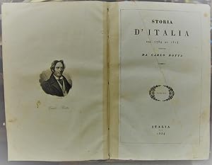 STORIA D'ITALIA DAL 1789 AL 1814.,